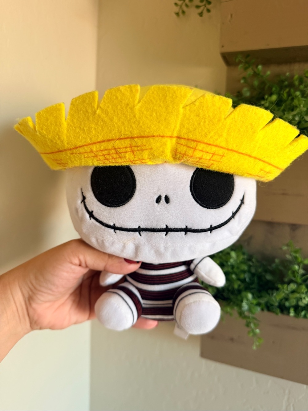 Funko vaulted Jack Skellington at the Beach Yellow-Accented Plush
